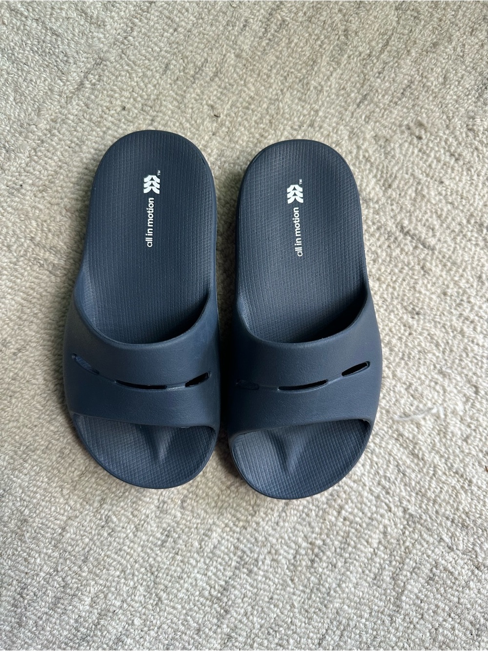 all in motion Navy Casual Slide Sandals